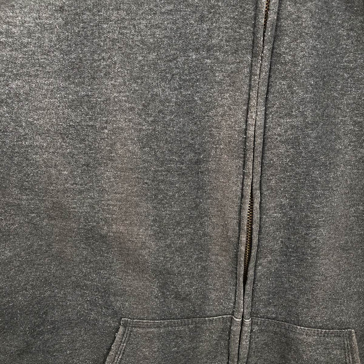 Carhartt Loose Fit Sweat Full Zip Hoodie, Men's L size cotton gray type Vintage Second Hand