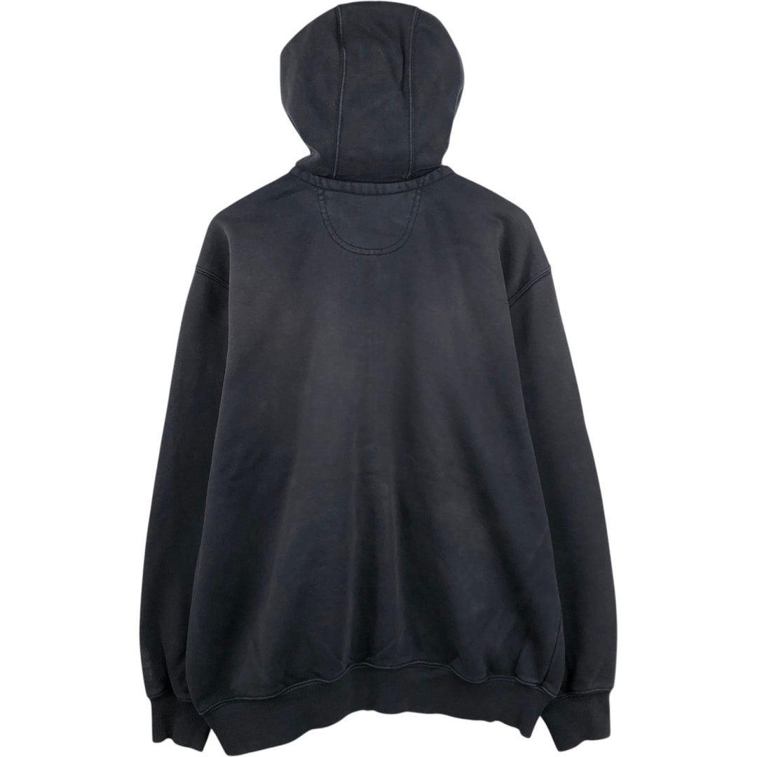 Carhartt ORIGINAL FIT Sweat Full-Zip Hoodie, Men's Size L (Equivalent) cotton black type Vintage Second Hand