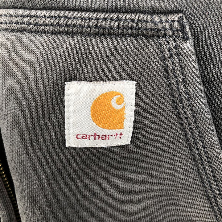 Carhartt ORIGINAL FIT Sweat Full-Zip Hoodie, Men's Size L (Equivalent) cotton black type Vintage Second Hand