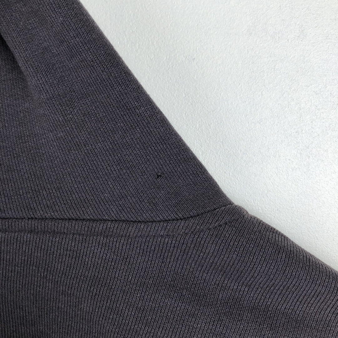 Carhartt full-zip sweatshirt hoodie, men's size L (approx.) cotton black type Vintage Second Hand