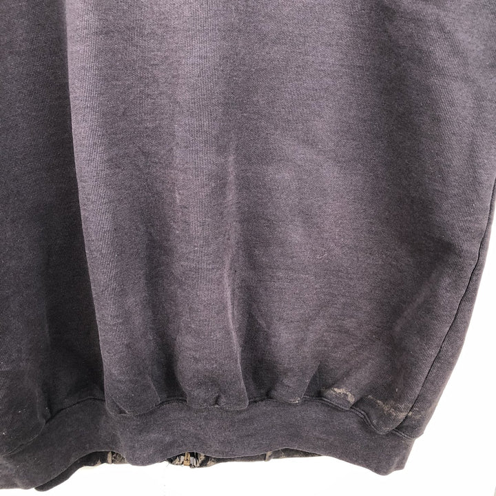 Carhartt full-zip sweatshirt hoodie, men's size L (approx.) cotton black type Vintage Second Hand