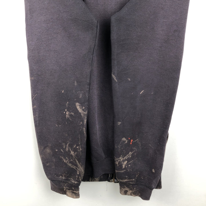 Carhartt full-zip sweatshirt hoodie, men's size L (approx.) cotton black type Vintage Second Hand