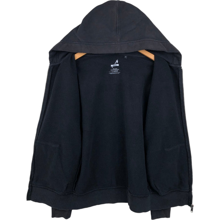 Metallica plain full-zip sweatshirt hoodie, men's size S. cotton black type Vintage Second Hand