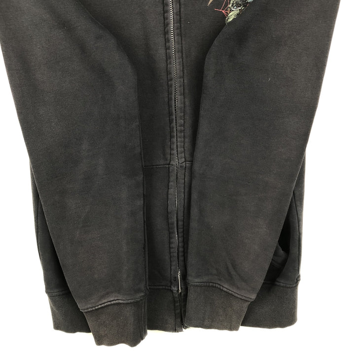 Metallica plain full-zip sweatshirt hoodie, men's size S. cotton black type Vintage Second Hand
