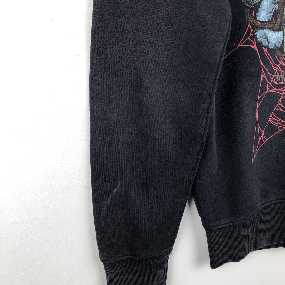 Metallica plain full-zip sweatshirt hoodie, men's size S. cotton black type Vintage Second Hand
