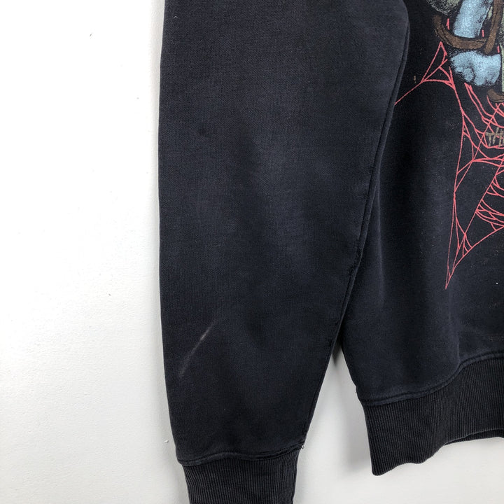 Metallica plain full-zip sweatshirt hoodie, men's size S. cotton black type Vintage Second Hand