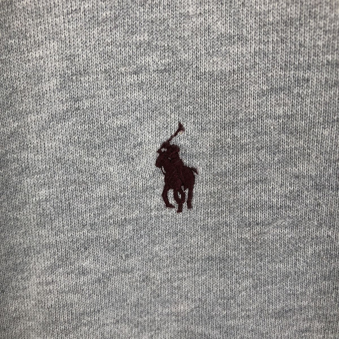 Ralph Lauren POLO RALPH LAUREN Sweat Full Zip Hoodie Men's L size cotton gray type Vintage Second Hand