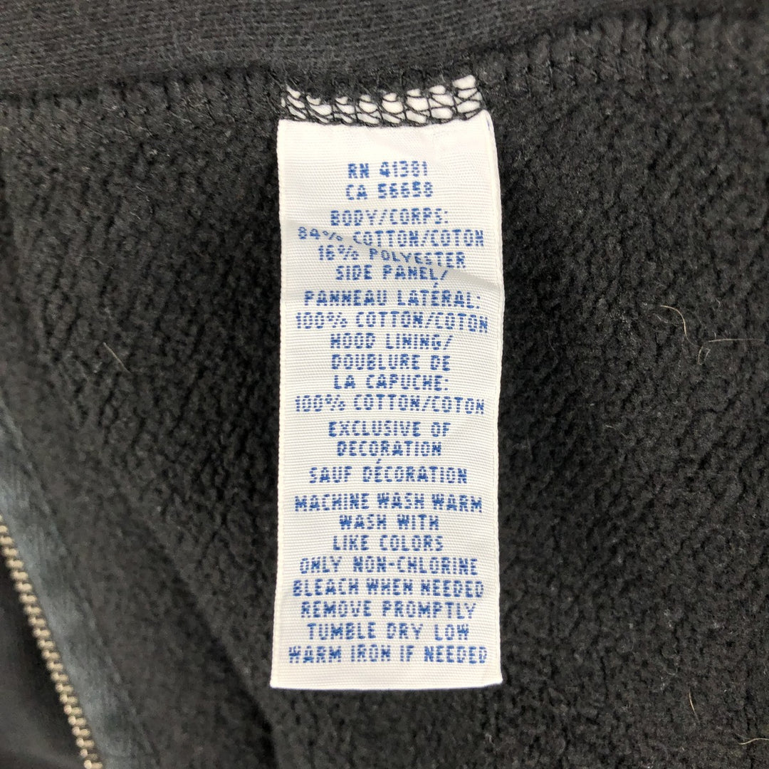 Ralph Lauren POLO RALPH LAUREN Sweat Full Zip Hoodie Men's L size cotton black type Vintage Second Hand