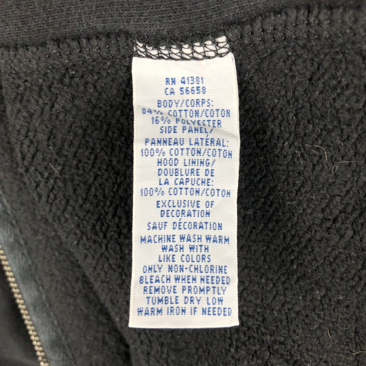 Ralph Lauren POLO RALPH LAUREN Sweat Full Zip Hoodie Men's L size cotton black type Vintage Second Hand