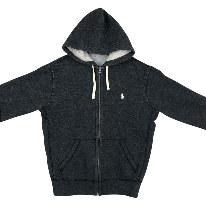 Ralph Lauren POLO RALPH LAUREN Sweat Full Zip Hoodie Men's M cotton black type Vintage Second Hand