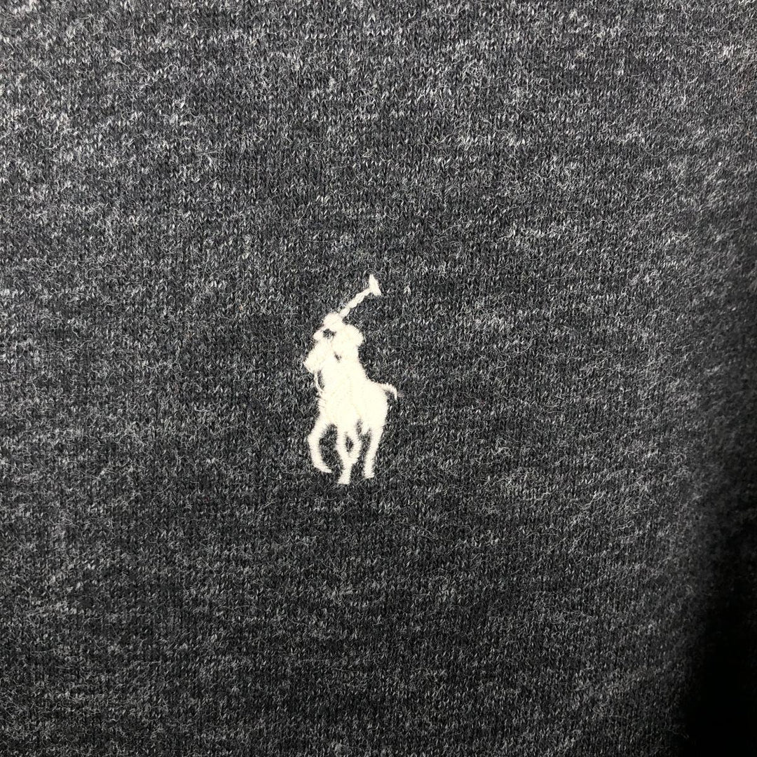 Ralph Lauren POLO RALPH LAUREN Sweat Full Zip Hoodie Men's M cotton black type Vintage Second Hand