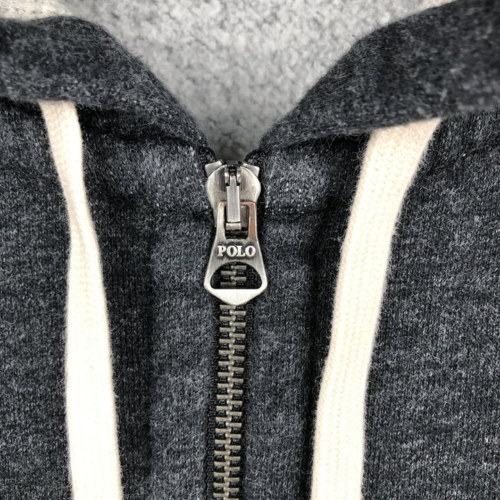 Ralph Lauren POLO RALPH LAUREN Sweat Full Zip Hoodie Men's M cotton black type Vintage Second Hand