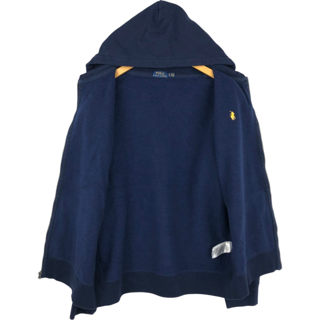 Ralph Lauren POLO RALPH LAUREN Sweat Full Zip Hoodie Men's XL cotton navy blue type Vintage Second Hand
