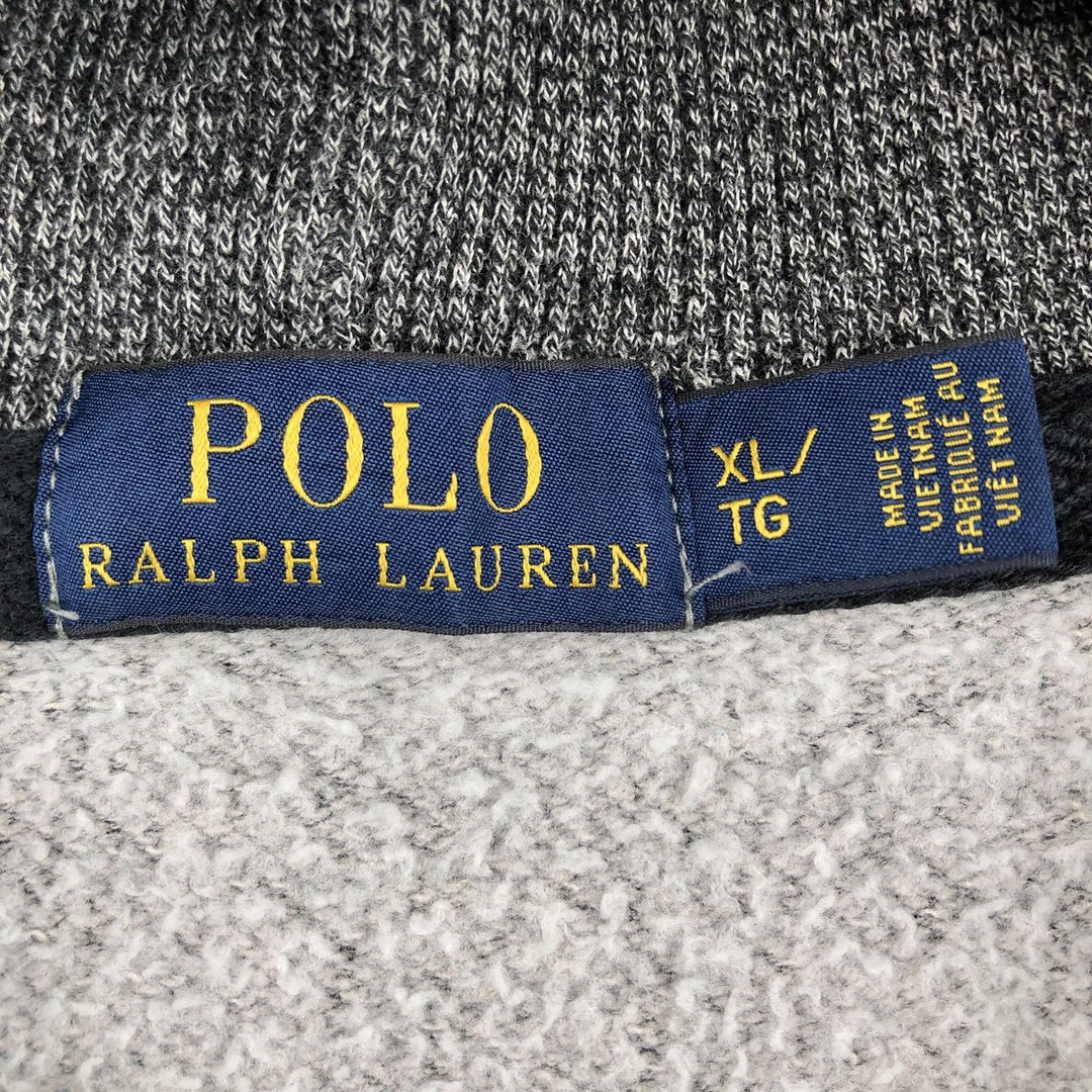 Ralph Lauren POLO RALPH LAUREN Sweat Full Zip Hoodie Men's XL cotton gray type Vintage Second Hand