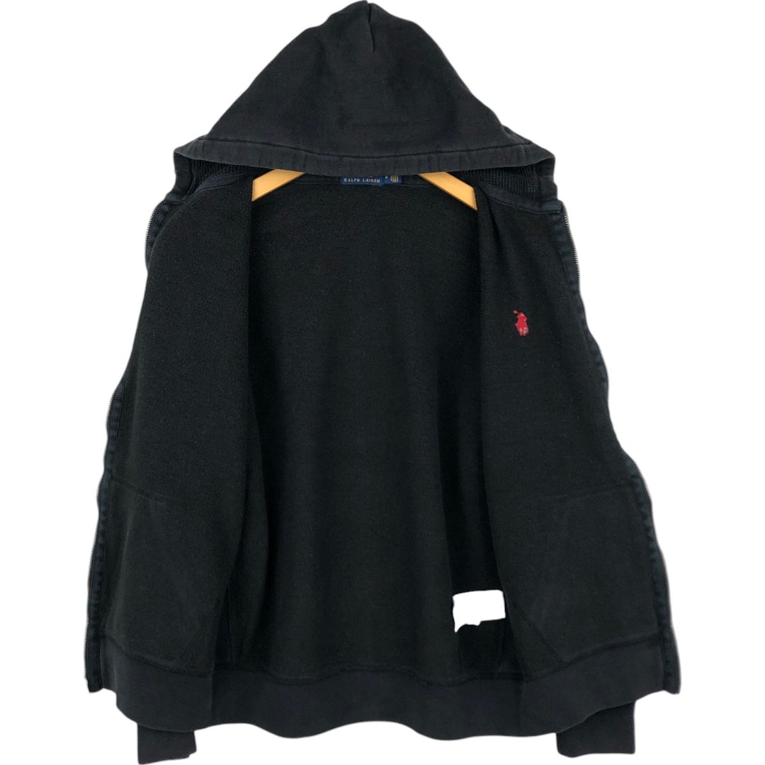 Ralph Lauren POLO RALPH LAUREN Sweat Full Zip Hoodie Men's M cotton black type Vintage Second Hand