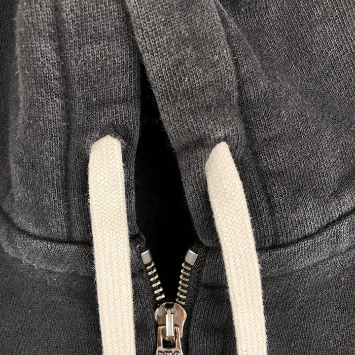 Ralph Lauren POLO RALPH LAUREN Sweat Full Zip Hoodie Men's M cotton black type Vintage Second Hand