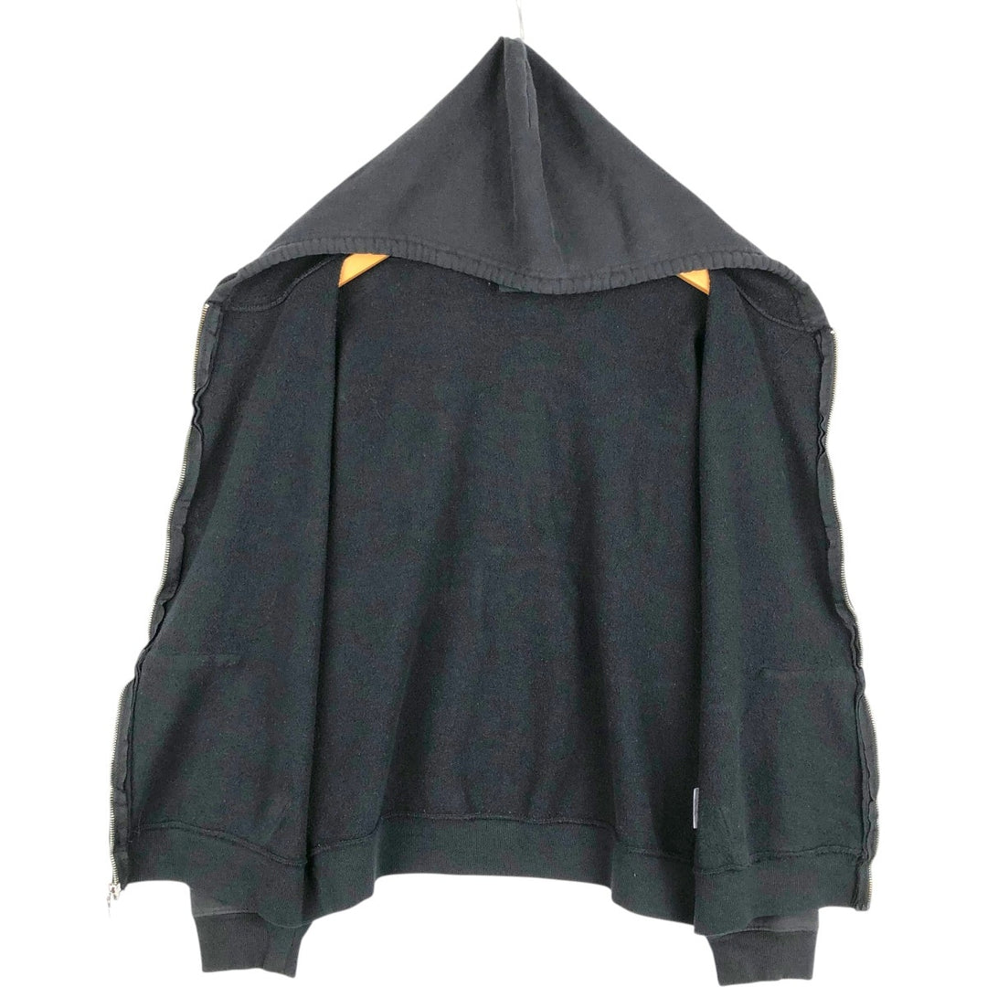 Harley-Davidson Sweat Full Zip Hoodie Men's L size cotton black type Vintage Second Hand