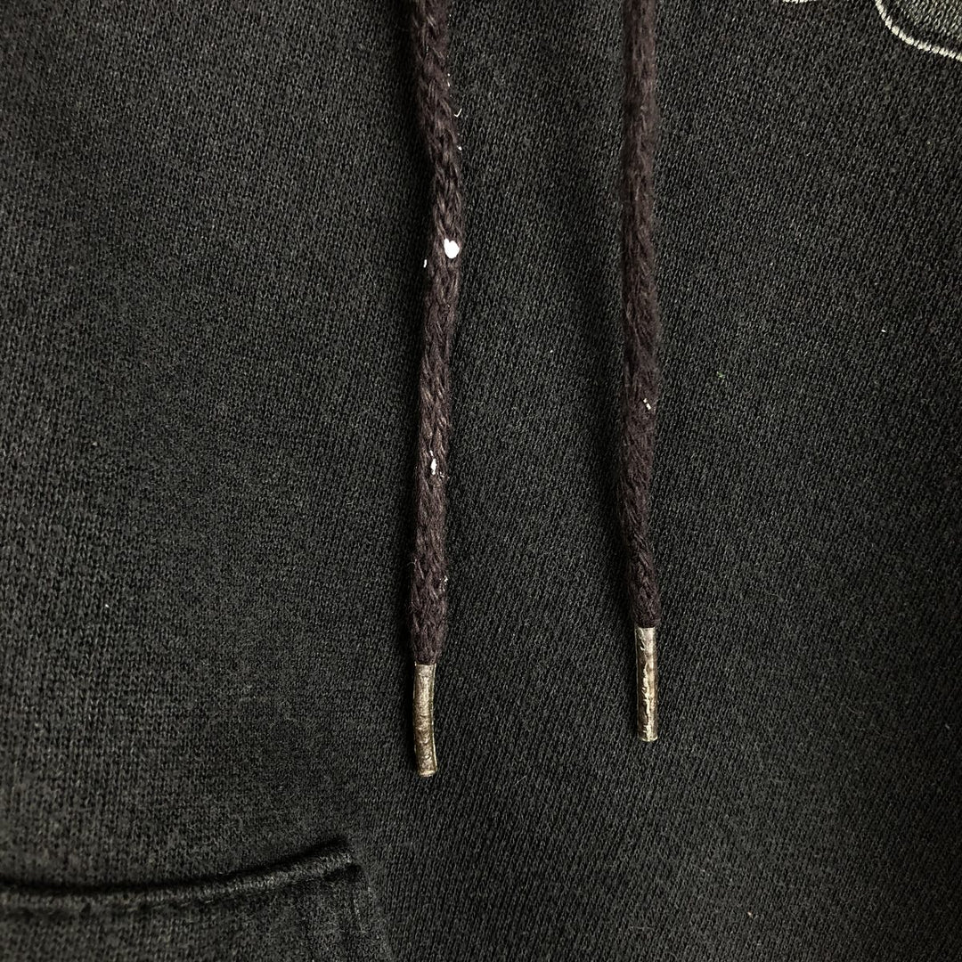 2000'S Harley-Davidson Sweatshirt Full-Zip Hoodie, Men's Size L (approx.) unclear black type Vintage Second Hand