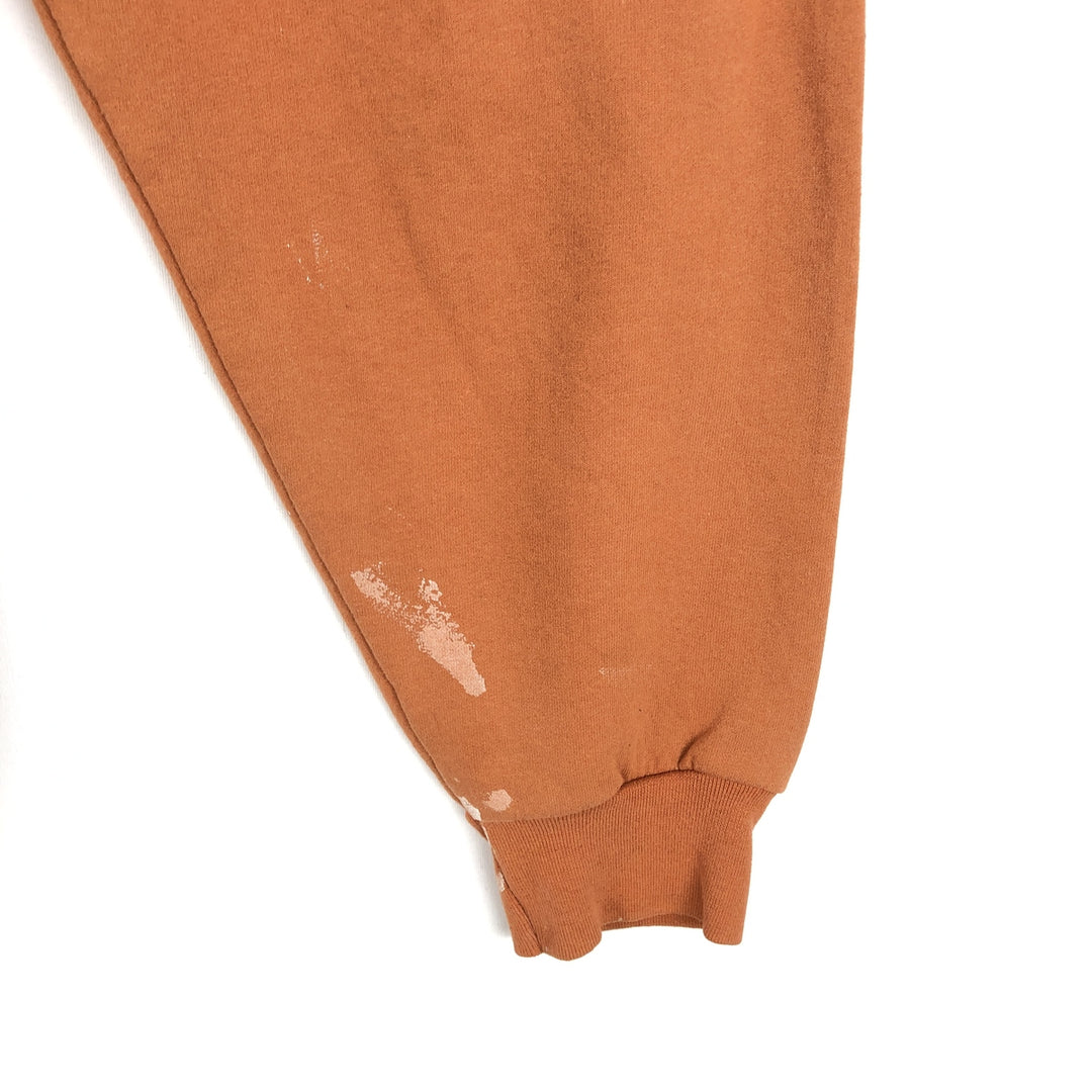 Harley-Davidson Men's Full-Zip Hoodie (XL) cotton orange type Vintage Second Hand