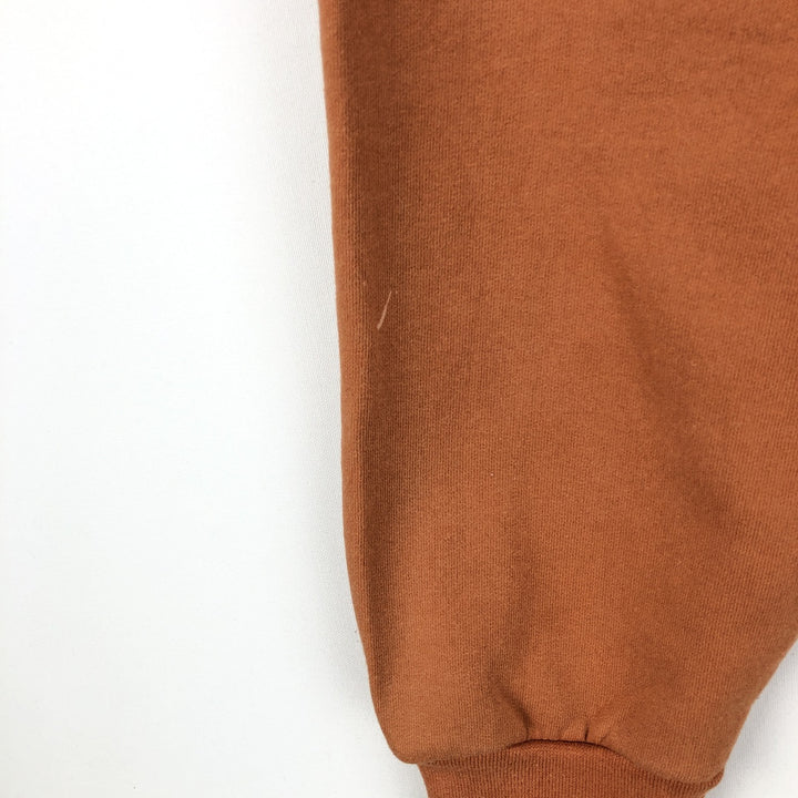 Harley-Davidson Men's Full-Zip Hoodie (XL) cotton orange type Vintage Second Hand