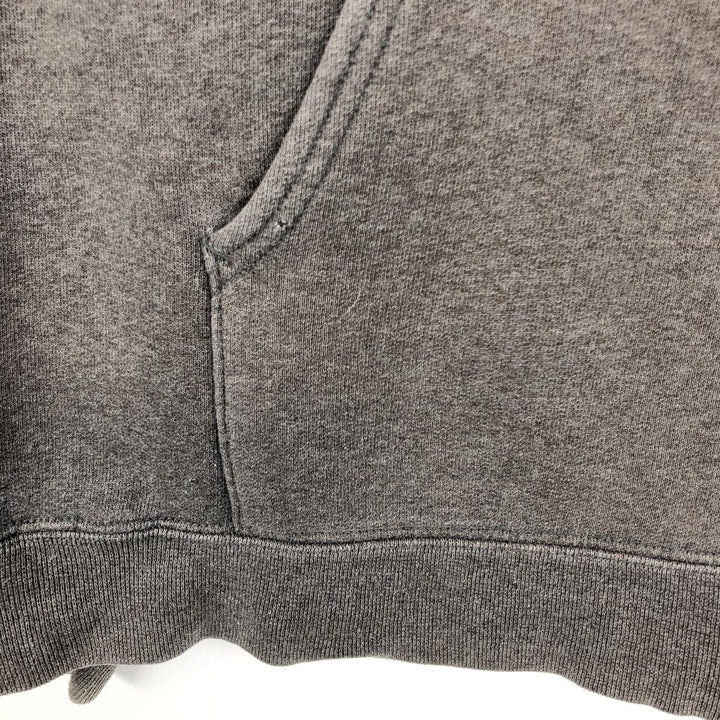 Harley-Davidson Men's Full-Zip Hoodie (XL) cotton Charcoal Vintage Second Hand