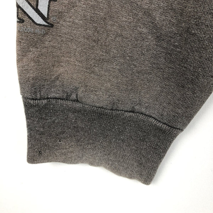 Harley-Davidson Men's Full-Zip Hoodie (XL) cotton Charcoal Vintage Second Hand