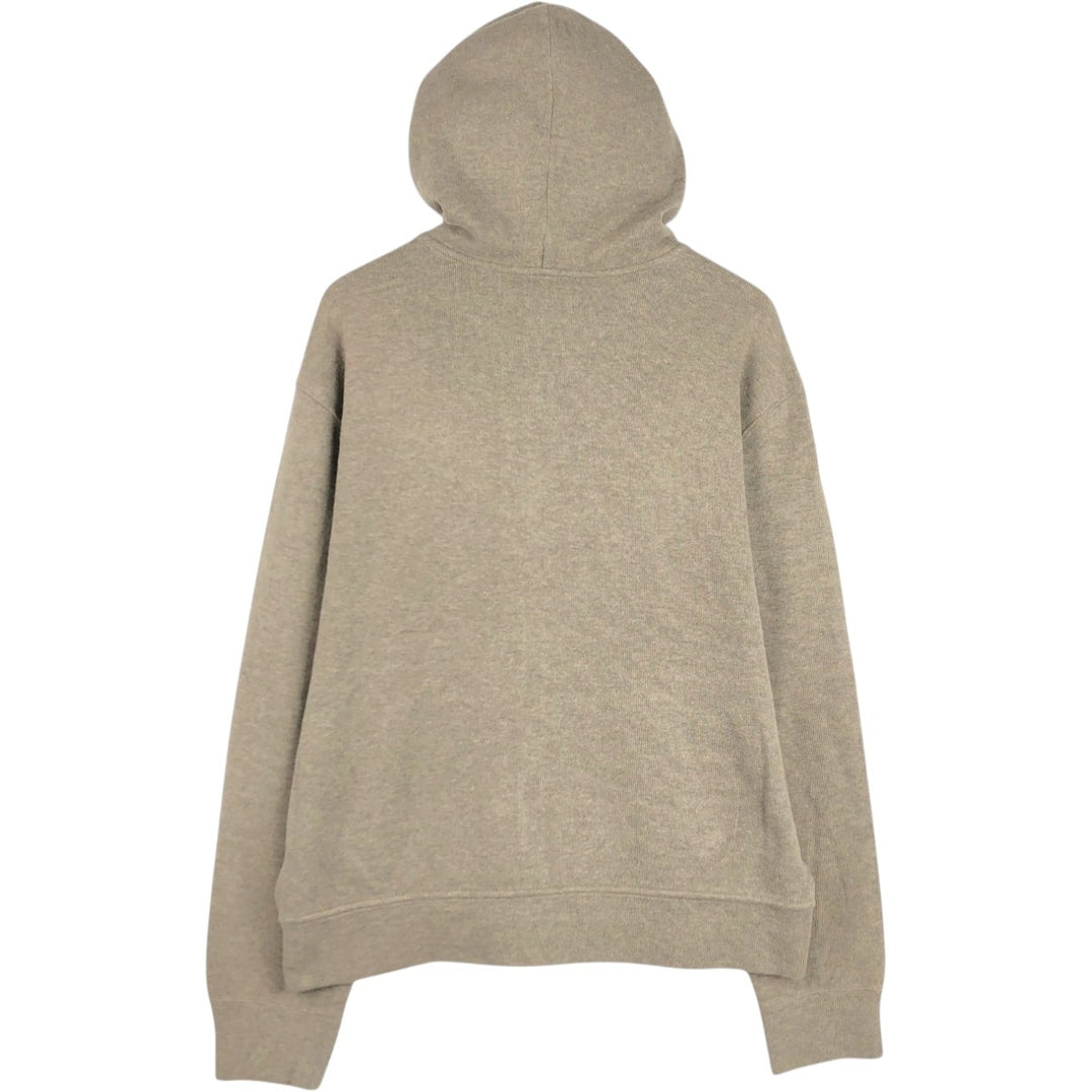 Ralph Lauren POLO by Ralph Lauren Sweat Full Zip Hoodie Men's XL cotton beige type brown Vintage Second Hand