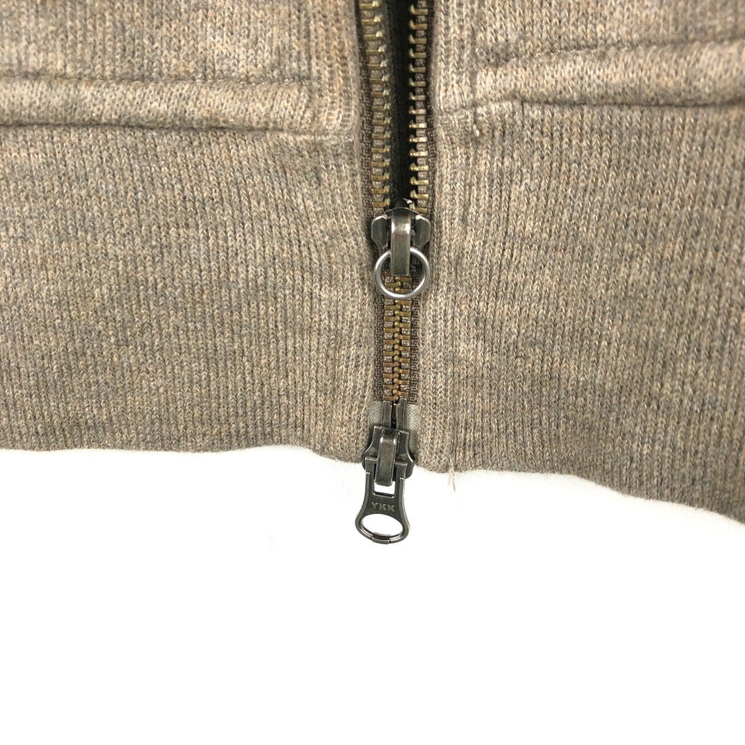 Ralph Lauren POLO by Ralph Lauren Sweat Full Zip Hoodie Men's XL cotton beige type brown Vintage Second Hand