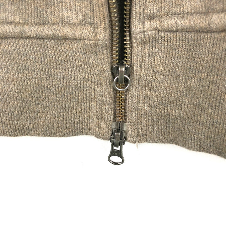 Ralph Lauren POLO by Ralph Lauren Sweat Full Zip Hoodie Men's XL cotton beige type brown Vintage Second Hand