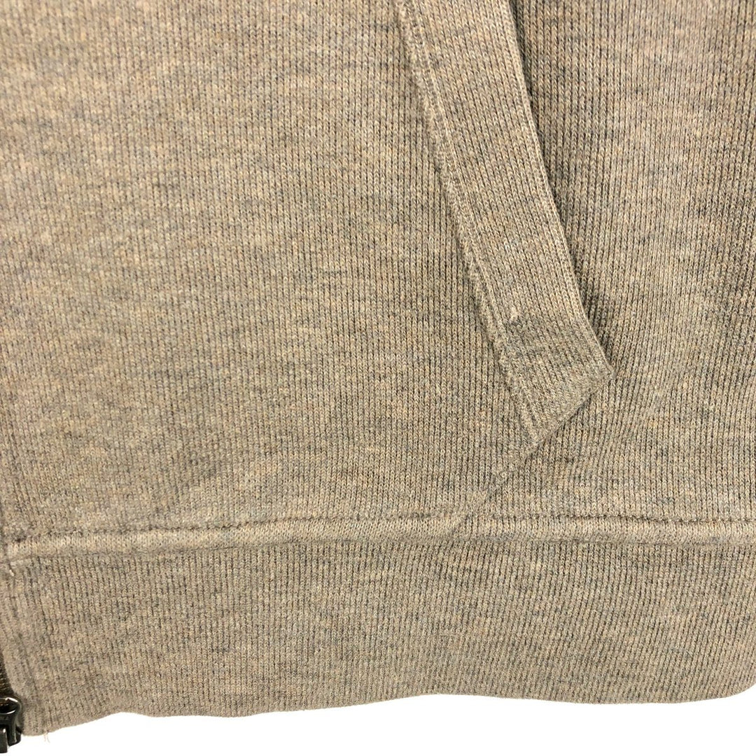 Ralph Lauren POLO by Ralph Lauren Sweat Full Zip Hoodie Men's XL cotton beige type brown Vintage Second Hand
