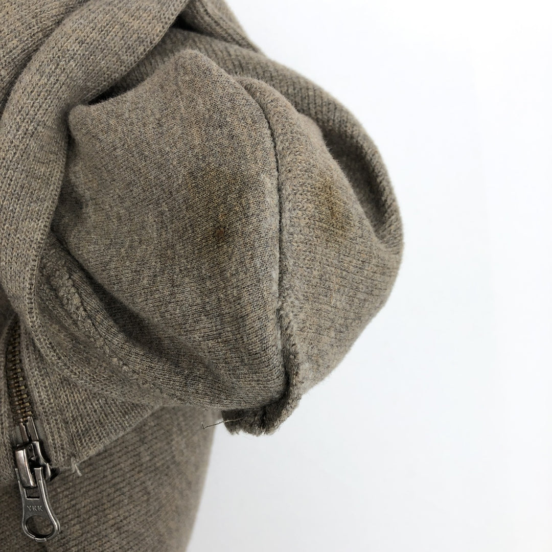 Ralph Lauren POLO by Ralph Lauren Sweat Full Zip Hoodie Men's XL cotton beige type brown Vintage Second Hand