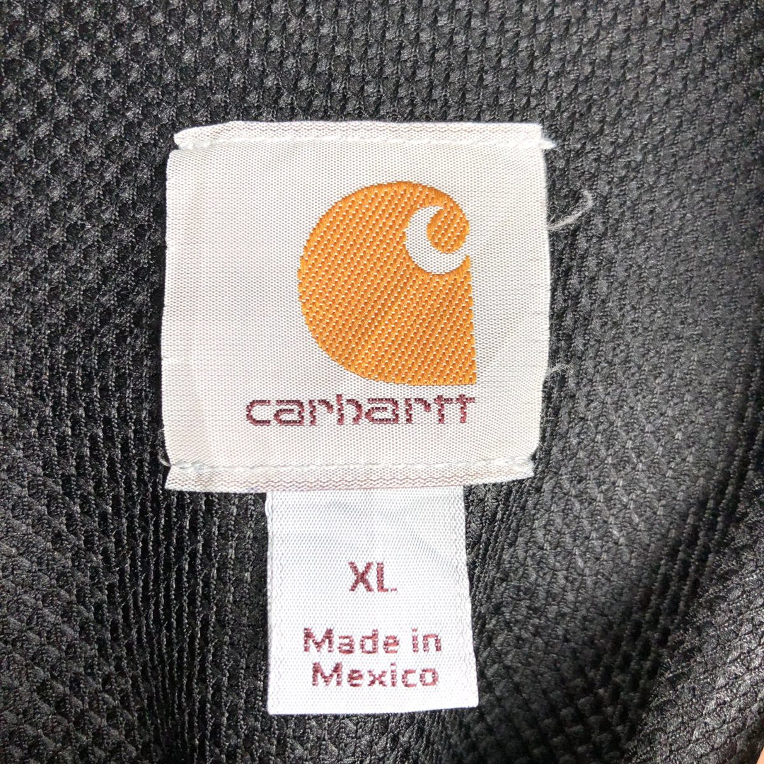 Carhartt RAIN DEFENDER Full-Zip Sweatshirt Hoodie (Men's Size XL) cotton Charcoal Vintage Second Hand