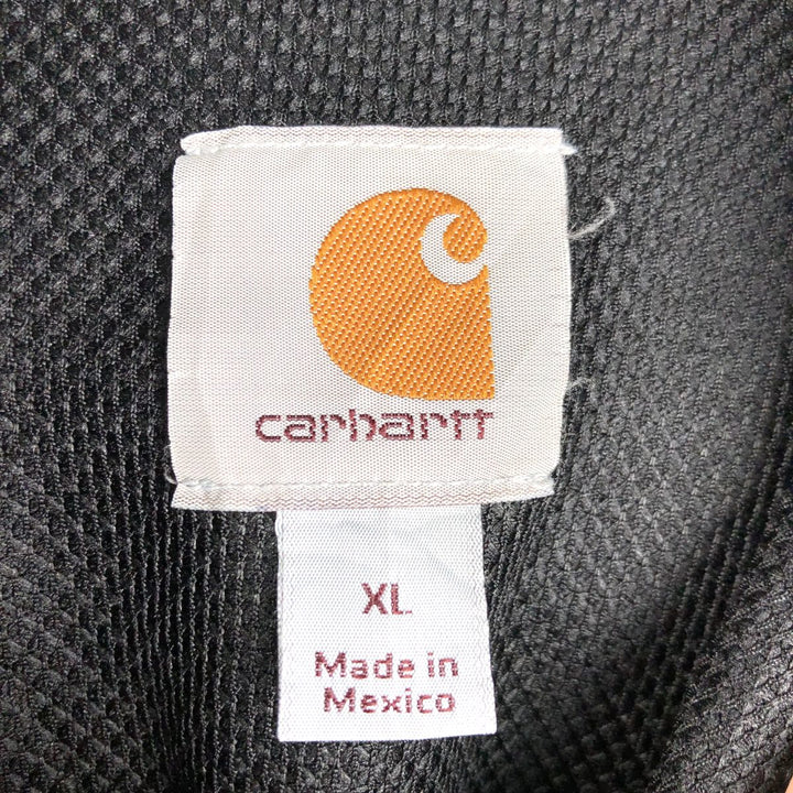 Carhartt RAIN DEFENDER Full-Zip Sweatshirt Hoodie (Men's Size XL) cotton Charcoal Vintage Second Hand
