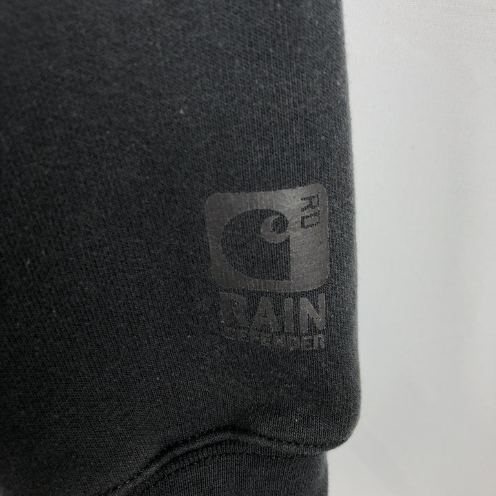 Carhartt RAIN DEFENDER Full-Zip Sweatshirt Hoodie (Men's Size XL) cotton Charcoal Vintage Second Hand