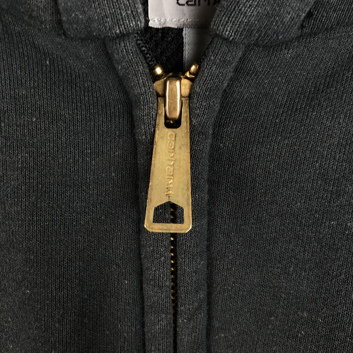 Carhartt RAIN DEFENDER Full-Zip Sweatshirt Hoodie (Men's Size XL) cotton Charcoal Vintage Second Hand