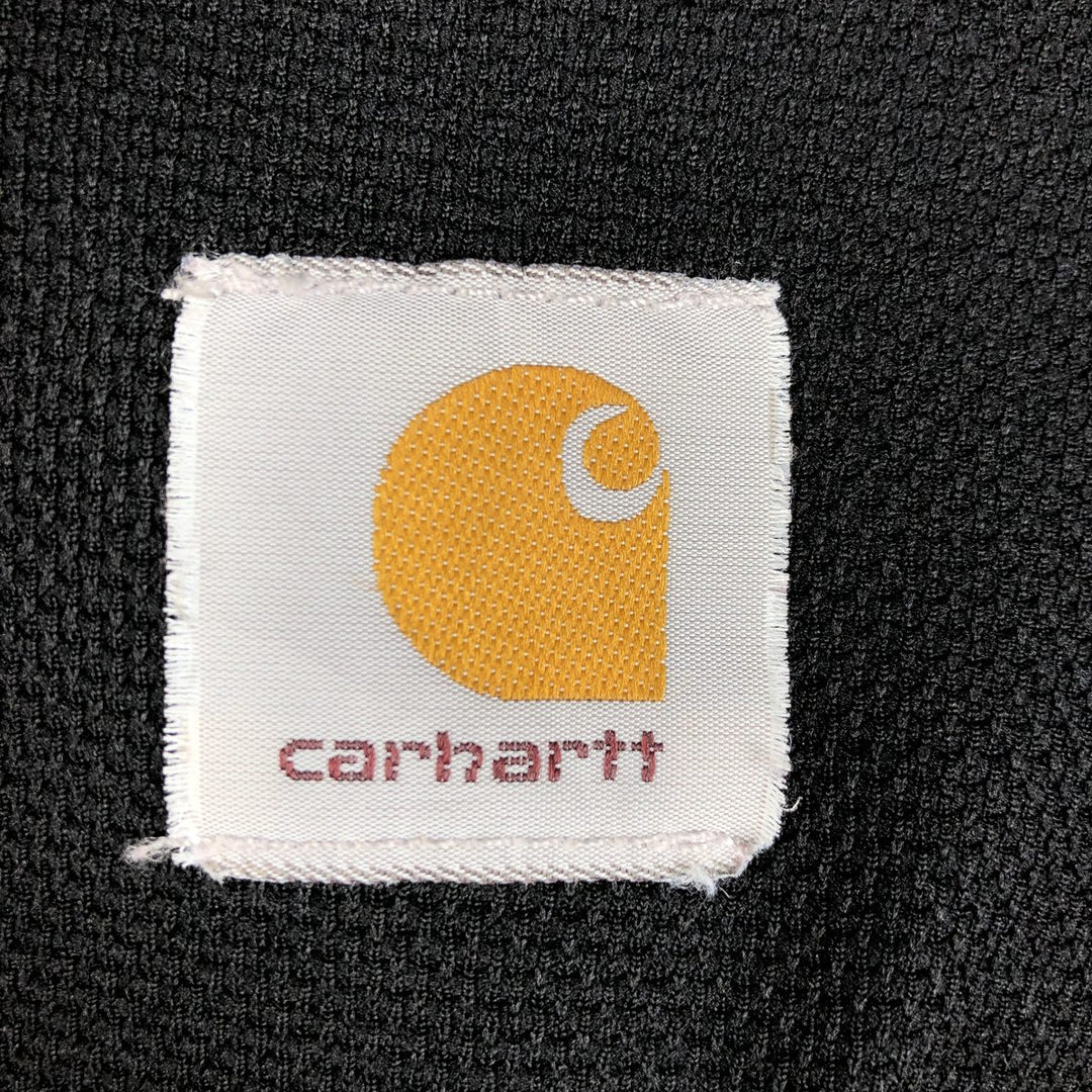 Carhartt Advertising Sweat Full-Zip Hoodie, Men's Size XXL (approx.) unclear brown type Vintage Second Hand