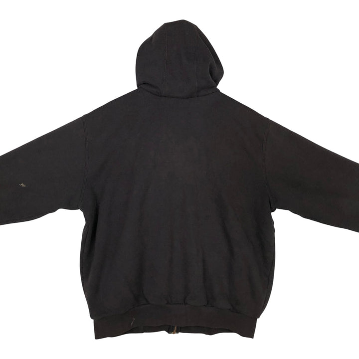Carhartt Sweat Full Zip Hoodie Men's XXL unclear black type Vintage Second Hand