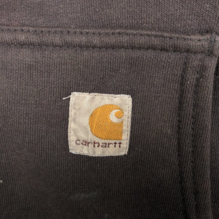 Carhartt Sweat Full Zip Hoodie Men's XXL unclear black type Vintage Second Hand