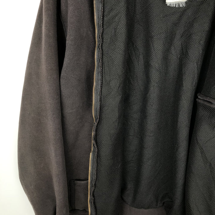 Carhartt Sweat Full Zip Hoodie Men's XXL unclear black type Vintage Second Hand