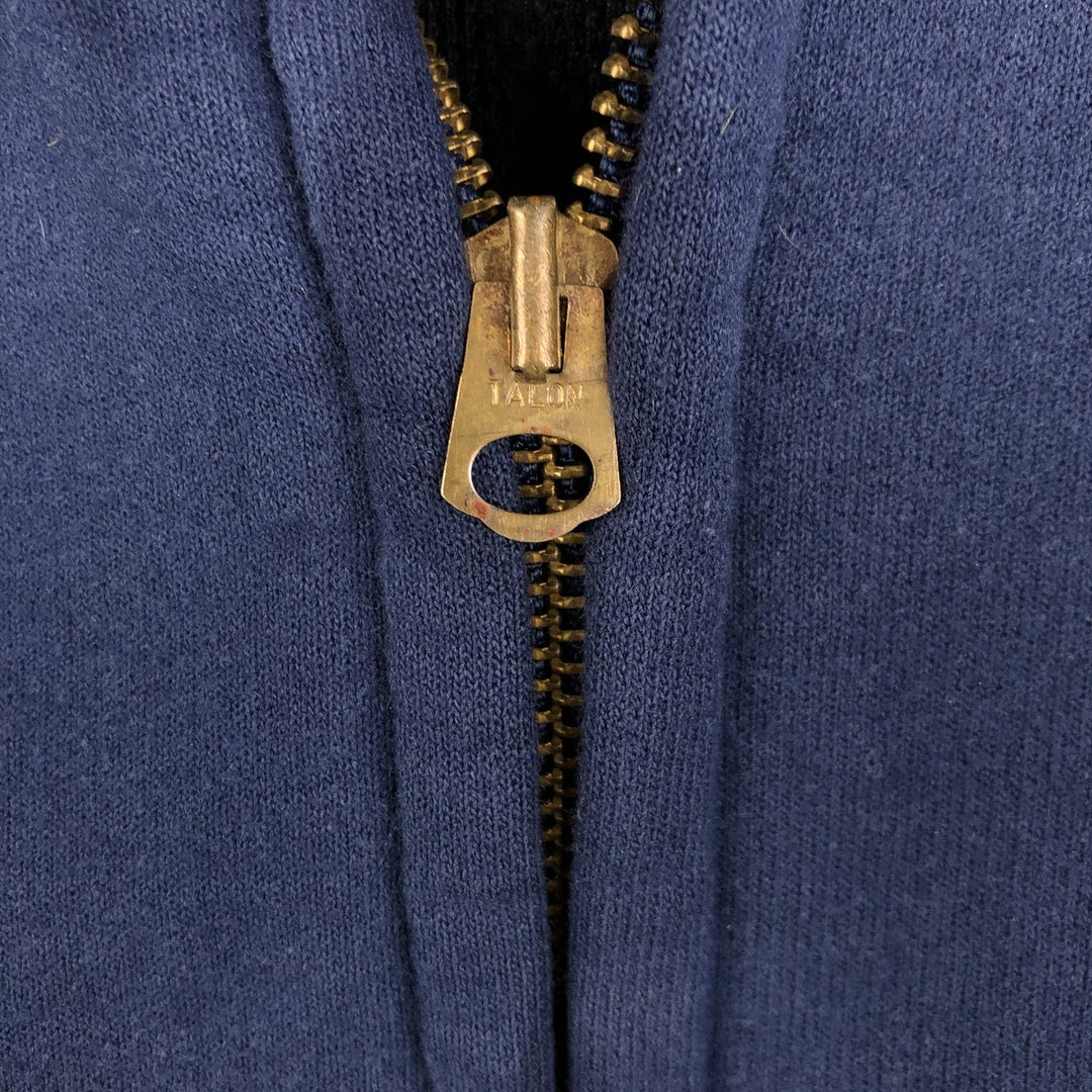 Carhartt Sweat Full Zip Hoodie Men's L size cotton navy blue type Vintage Second Hand