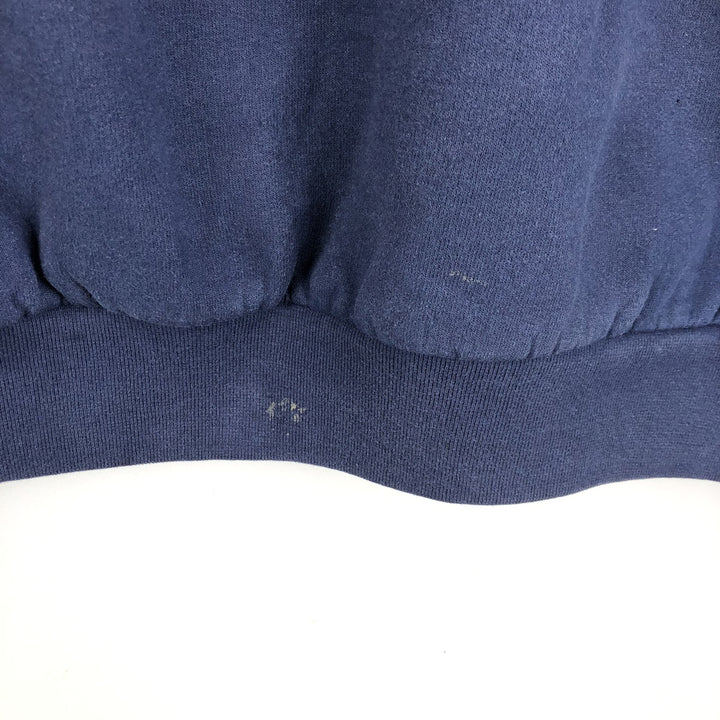 Carhartt Sweat Full Zip Hoodie Men's L size cotton navy blue type Vintage Second Hand