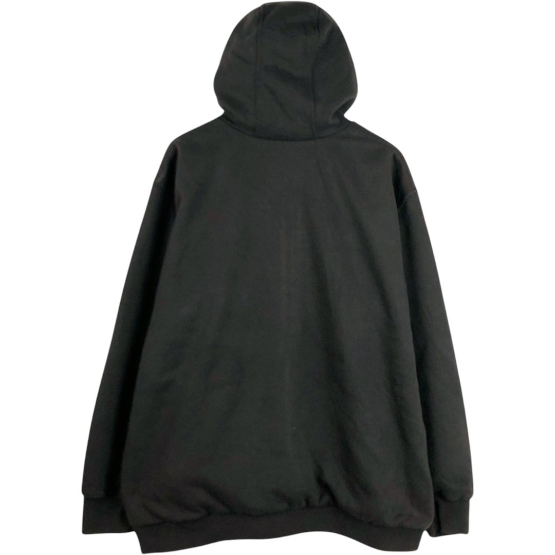 Carhartt Loose Fit Sweat Full Zip Hoodie, Men's XL cotton black type Vintage Second Hand