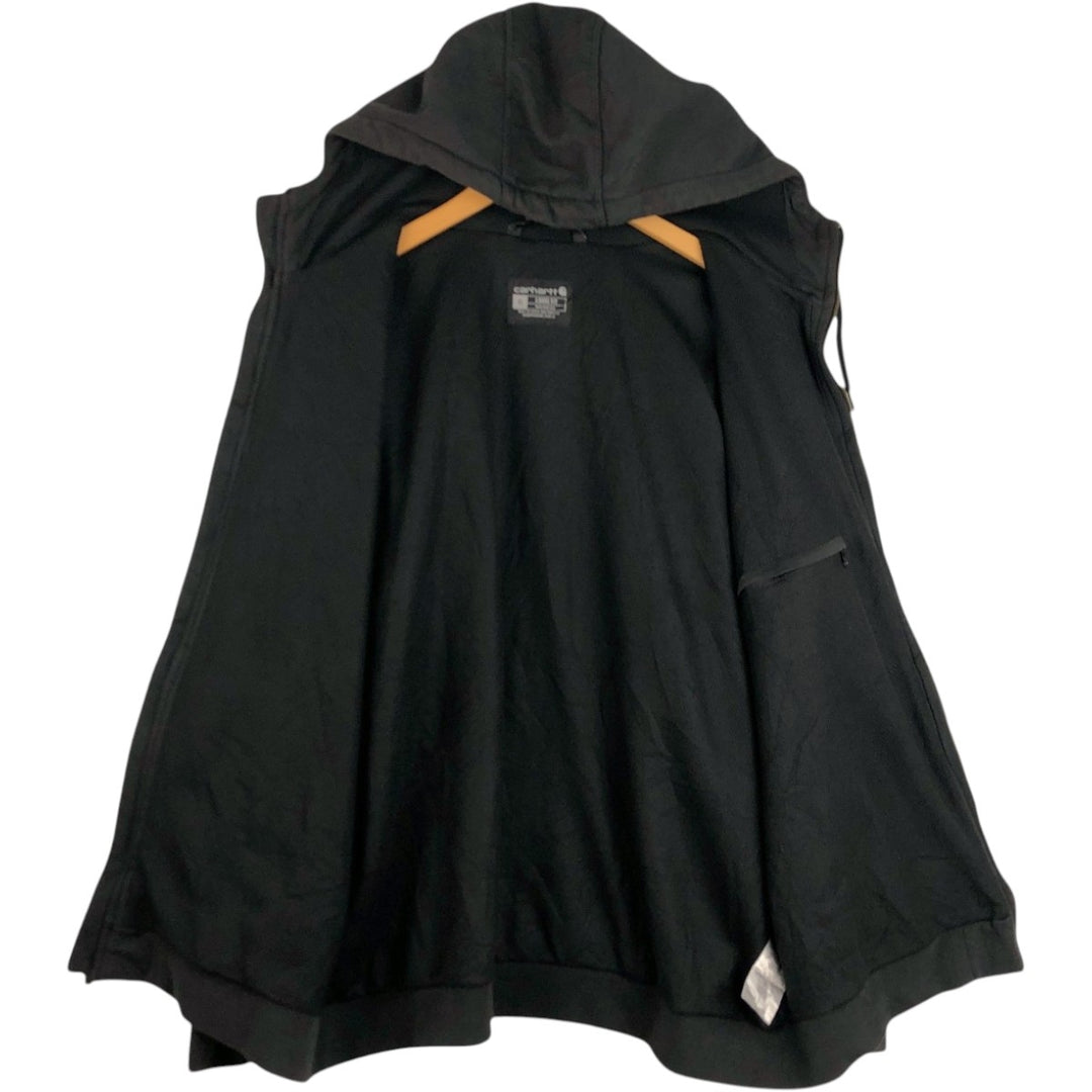 Carhartt Loose Fit Sweat Full Zip Hoodie, Men's XL cotton black type Vintage Second Hand