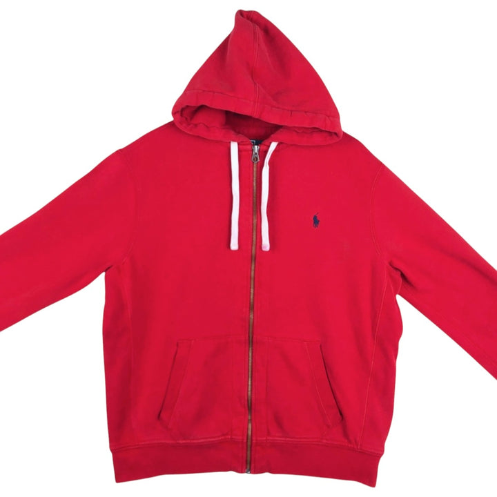 Ralph Lauren POLO by Ralph Lauren Sweat Full Zip Hoodie Men's XL cotton red type Vintage Second Hand