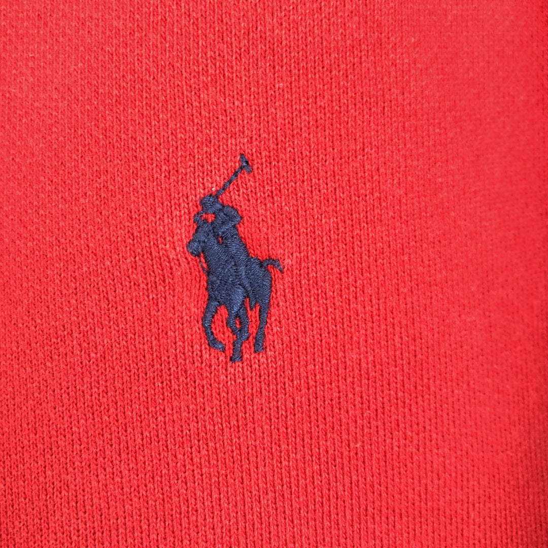 Ralph Lauren POLO by Ralph Lauren Sweat Full Zip Hoodie Men's XL cotton red type Vintage Second Hand