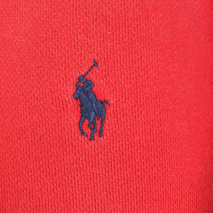 Ralph Lauren POLO by Ralph Lauren Sweat Full Zip Hoodie Men's XL cotton red type Vintage Second Hand