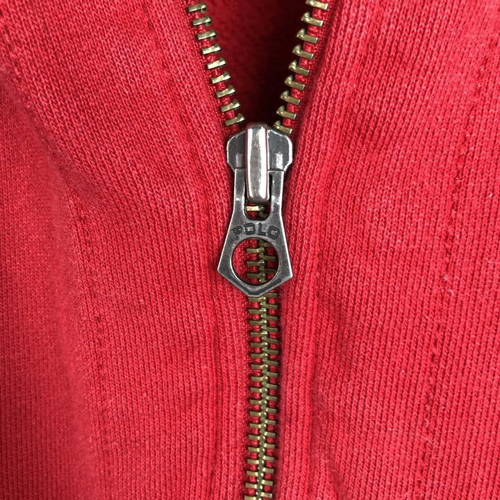 Ralph Lauren POLO by Ralph Lauren Sweat Full Zip Hoodie Men's XL cotton red type Vintage Second Hand