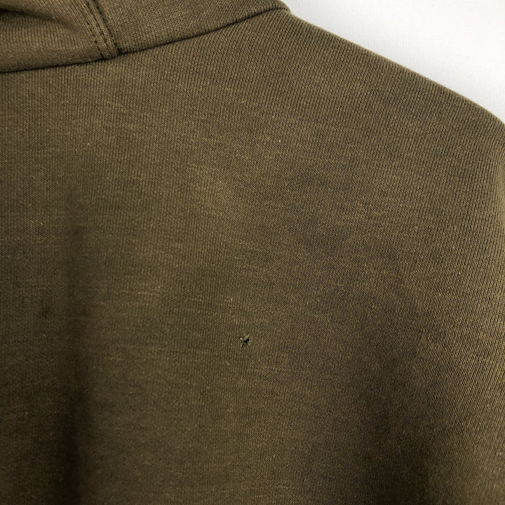 Carhartt Sweat Full Zip Hoodie Men's XL cotton Khaki type Vintage Second Hand