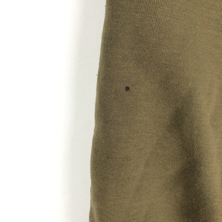 Carhartt Sweat Full Zip Hoodie Men's XL cotton Khaki type Vintage Second Hand