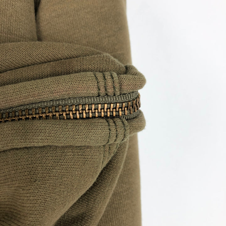Carhartt Sweat Full Zip Hoodie Men's XL cotton Khaki type Vintage Second Hand
